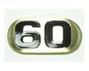 NBR60-Number Plate, Iron DBs 60 lbs