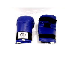 B034-Gloves, Open Hand Punch, (Blue)