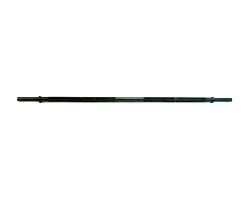 ICBBH5-Fixed Barbell, Straight Black, Rubber P