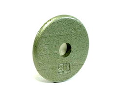 IR2.5-Dumbbell Plate,Iron,Hammertone, 2.5 Lbs