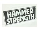 LFS065-Decal, Name Plate "Hammer Strength"