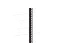 MC001.1-Cable 3/16", Black Coated to 1/4"