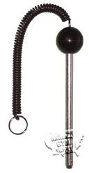 MC157-Weight Pin,Ball Handle w/ Tether,3/8"x5"