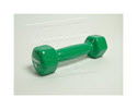 MCIVD03-Vinyl Hex Dumbbell, 3 Lbs (hot teal)