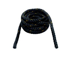 MT150-Battling Rope, Blk Polydacron 30'-1.5"