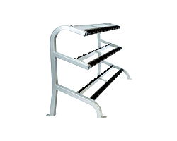 MX002-Dumbbell rack, 3 tier, 15 pair