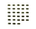 NBR5-140-Number Set, Metal Plates 5-140