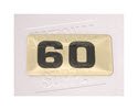 NBRR60-Number Plate,Rubber DBs  60 Lbs