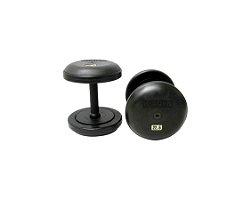 RUB-EPR-105-Dumbbells, Rubber Coated,105 Lbs