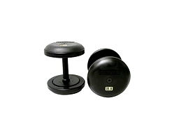 RUB-EPR-55-Dumbbells, Rubber Coated, 55 Lbs