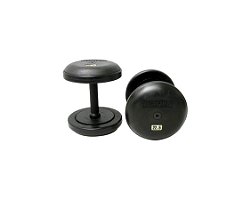 RUB-EPR-85-Dumbbells, Rubber Coated, 85 Lbs