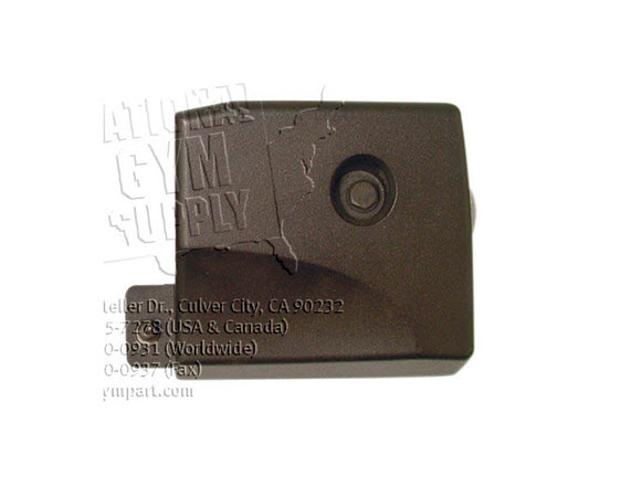 SMT031-End Cap for Siderail Right, black dplt