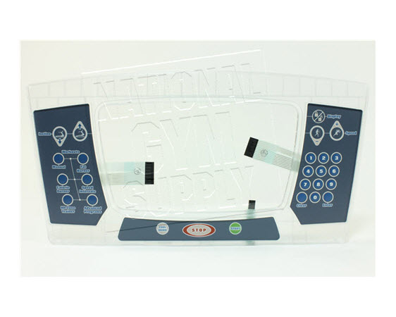 SMT201-Discontinued, Faceplate Assy,3 keypads
