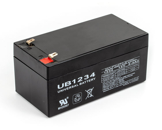 ST1316-Battery, 12v, 3.4AH 