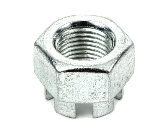 STS1718-SLOTTED HEX NUT, LOW, M16X1.5MM