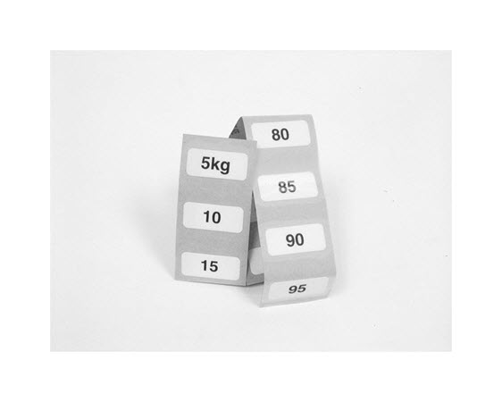 WS4000-Discontinued, Weight Stack Decals Set